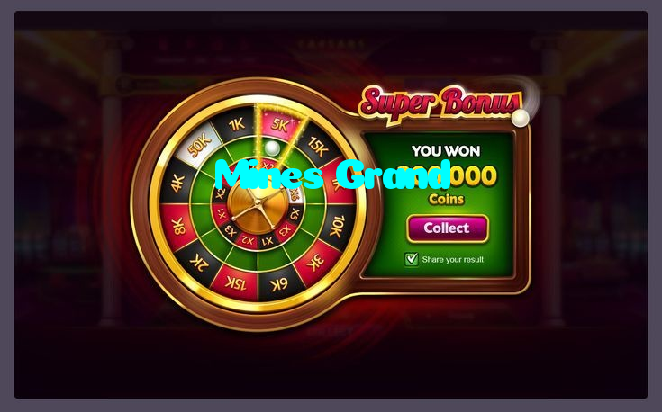 Mines Grand casino presented on mobile device in Pakistan with slots and live games